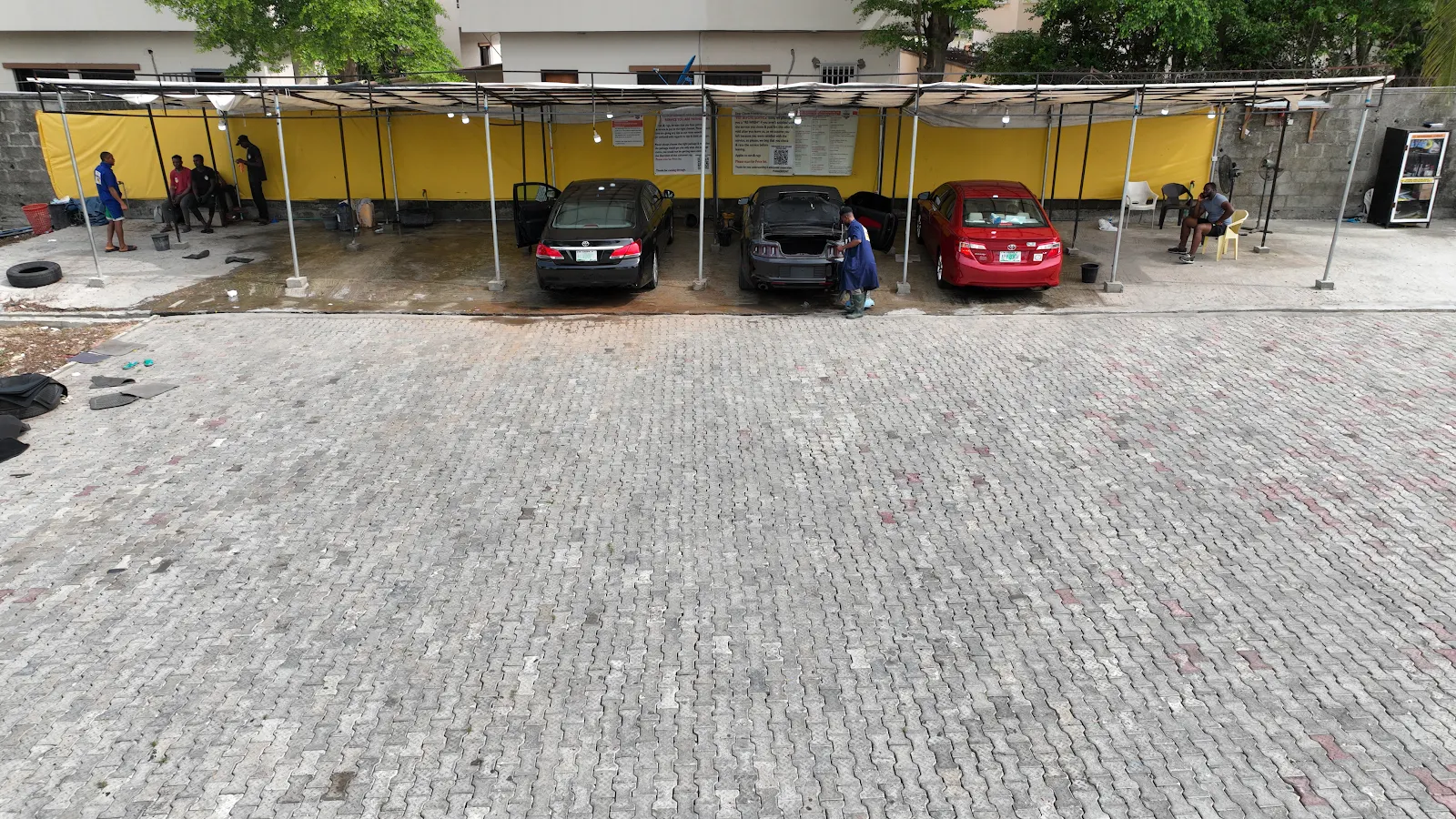 Turbine’s carplace (car wash/car sales), Lagos