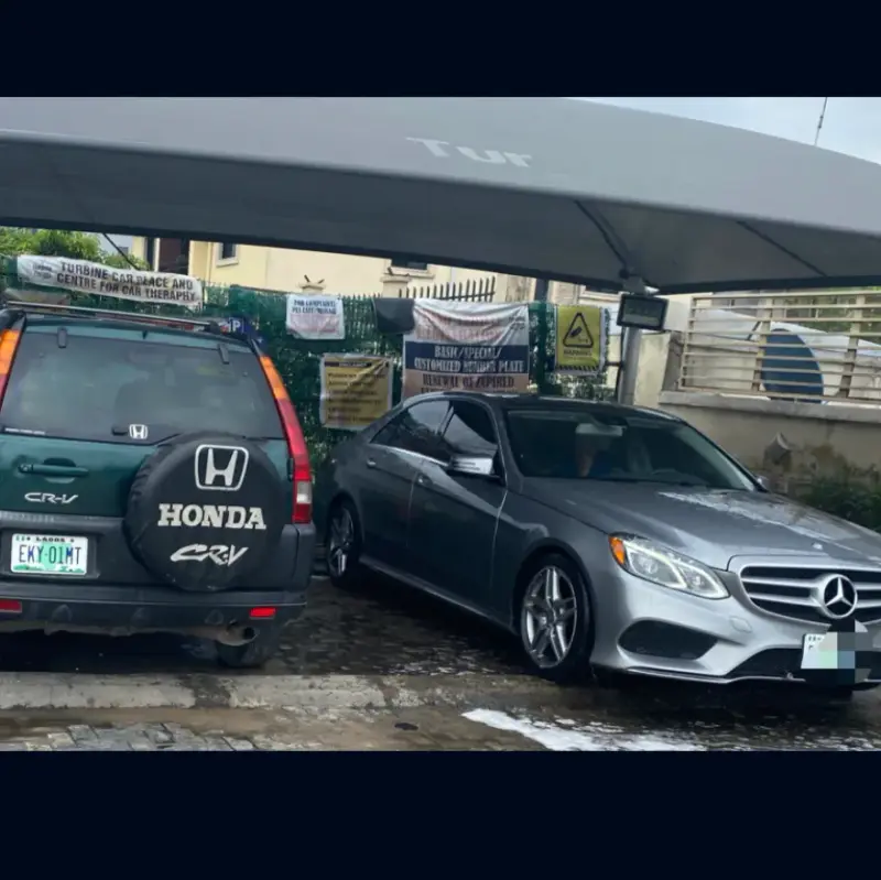 Exterior wash at Turbine’s carplace (car wash/car sales)