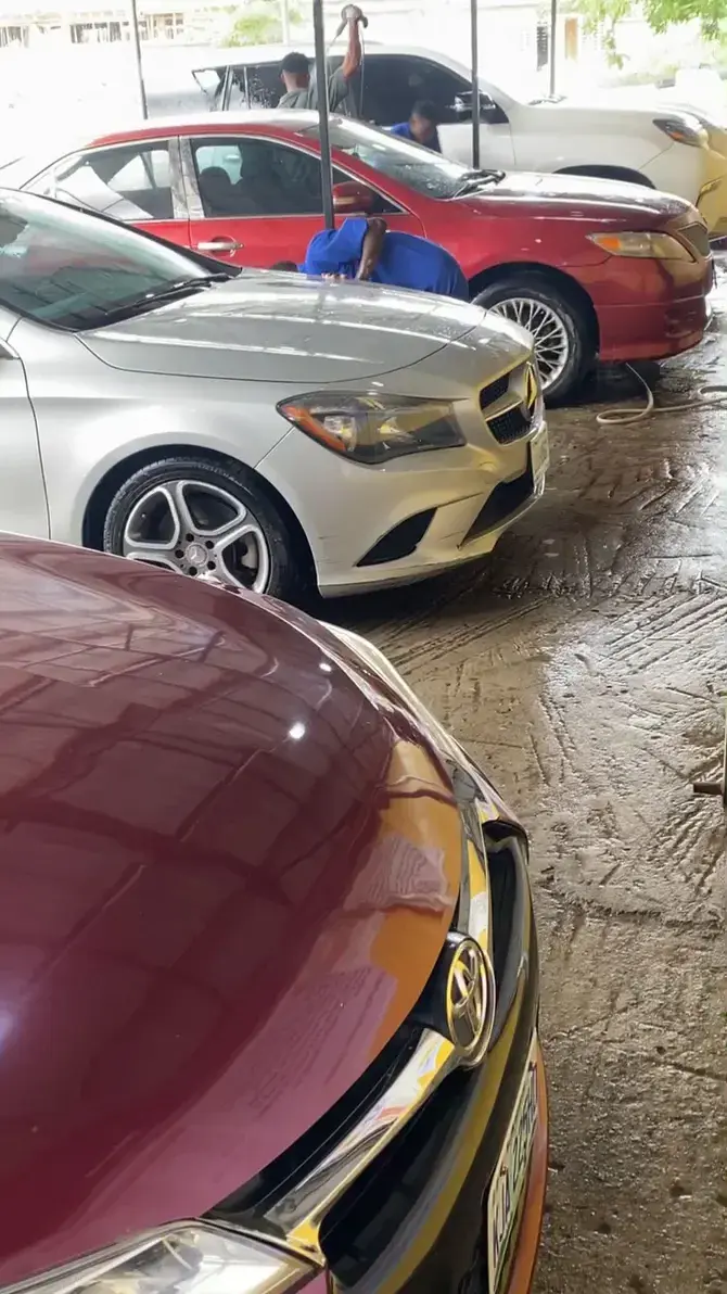 Interior cleaning at Turbine’s carplace (car wash/car sales)