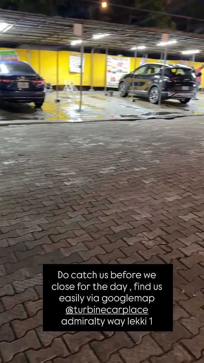 Full detailing at Turbine’s carplace (car wash/car sales)