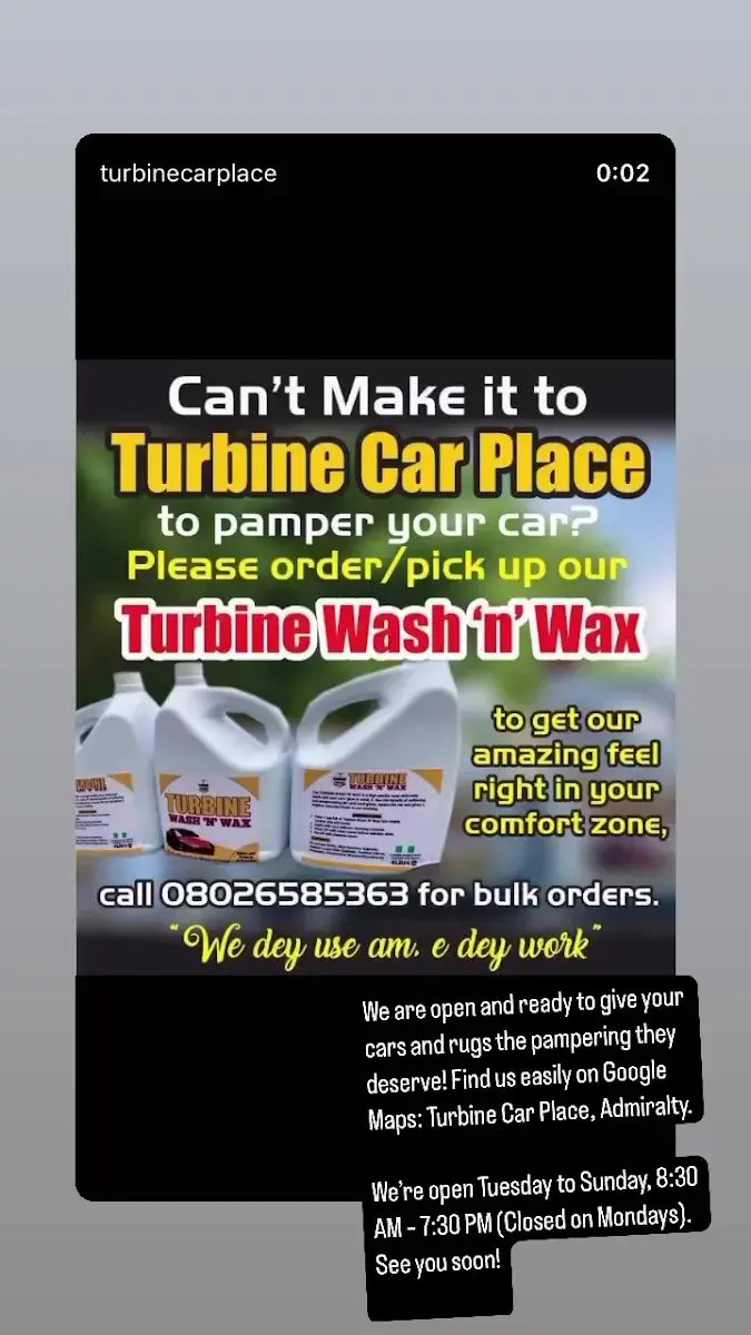Turbine’s carplace (car wash/car sales), photo 4